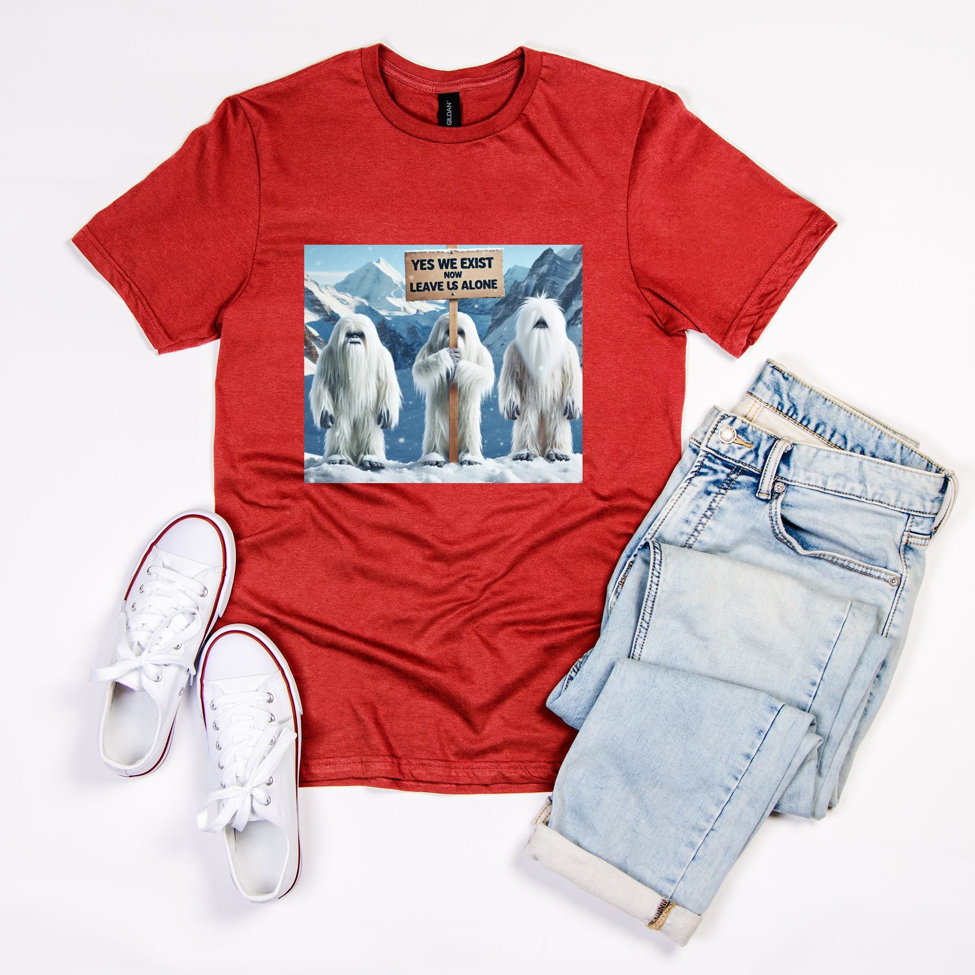 Three Yeti's T-Shirt