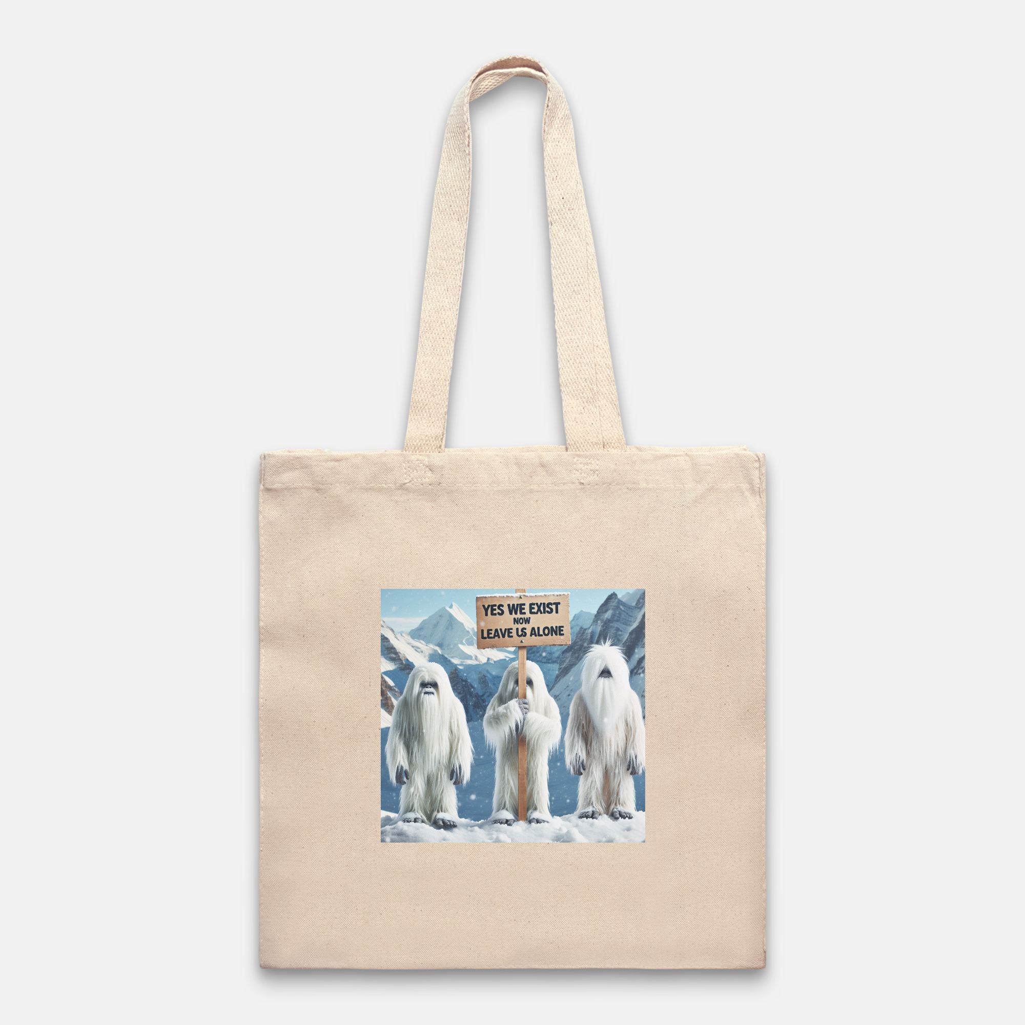 Three Yeties Tote Bag