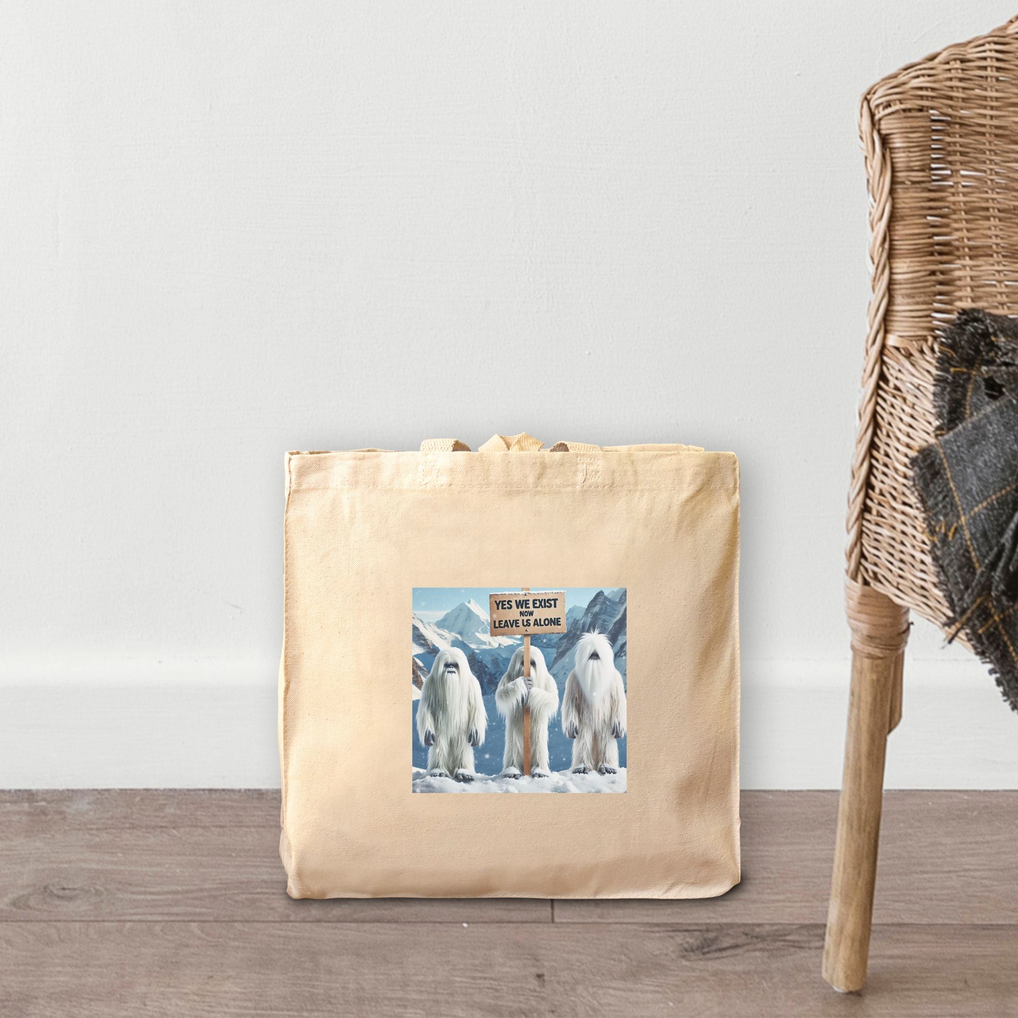 Three Yeties Tote Bag