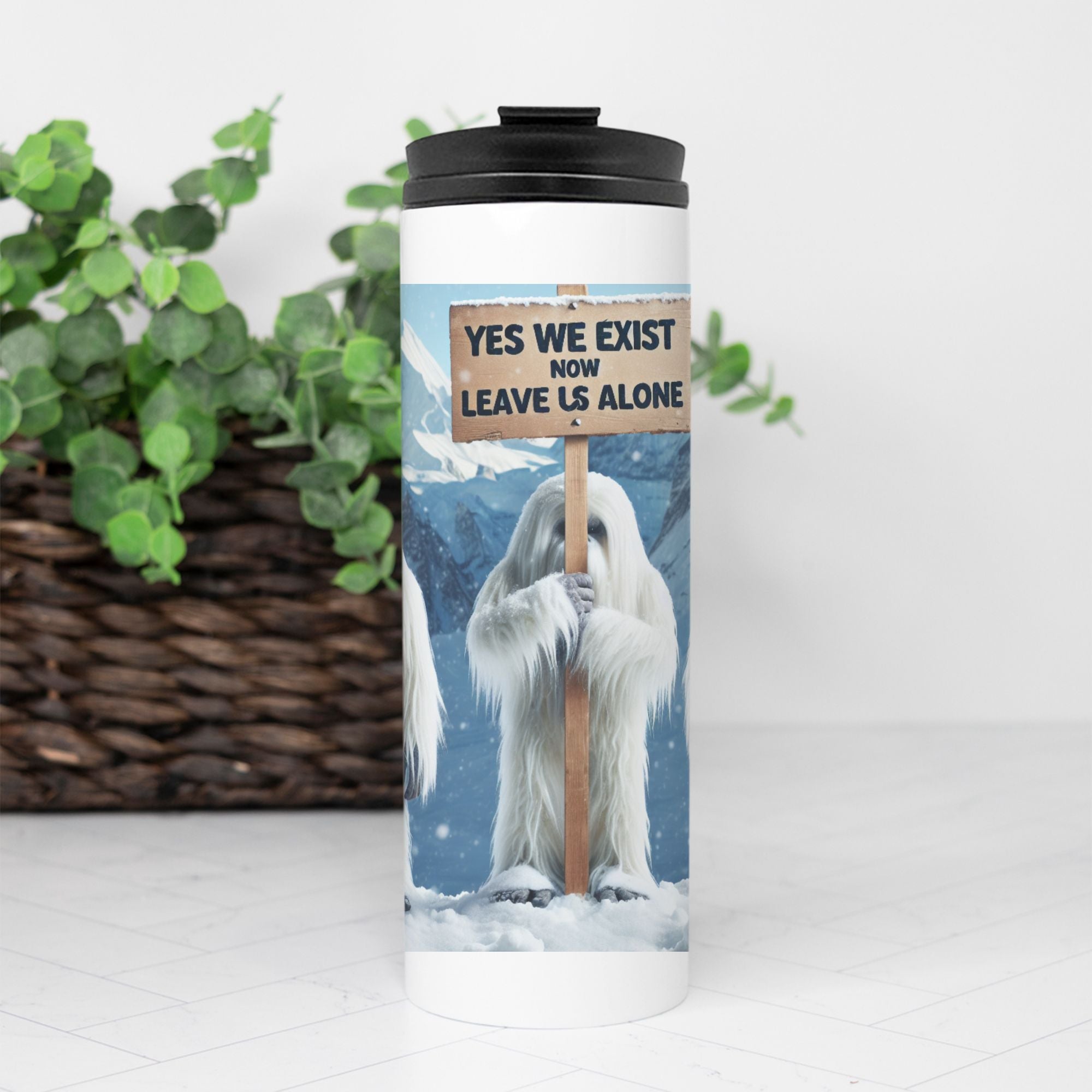 Yeti Leave Us Alone Thermal Tumbler 16 oz.