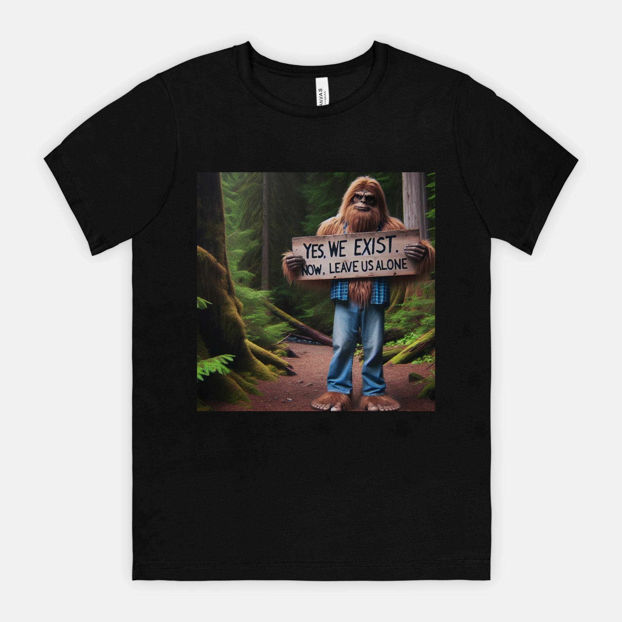 Sasquatch Leave Me Alone Sign