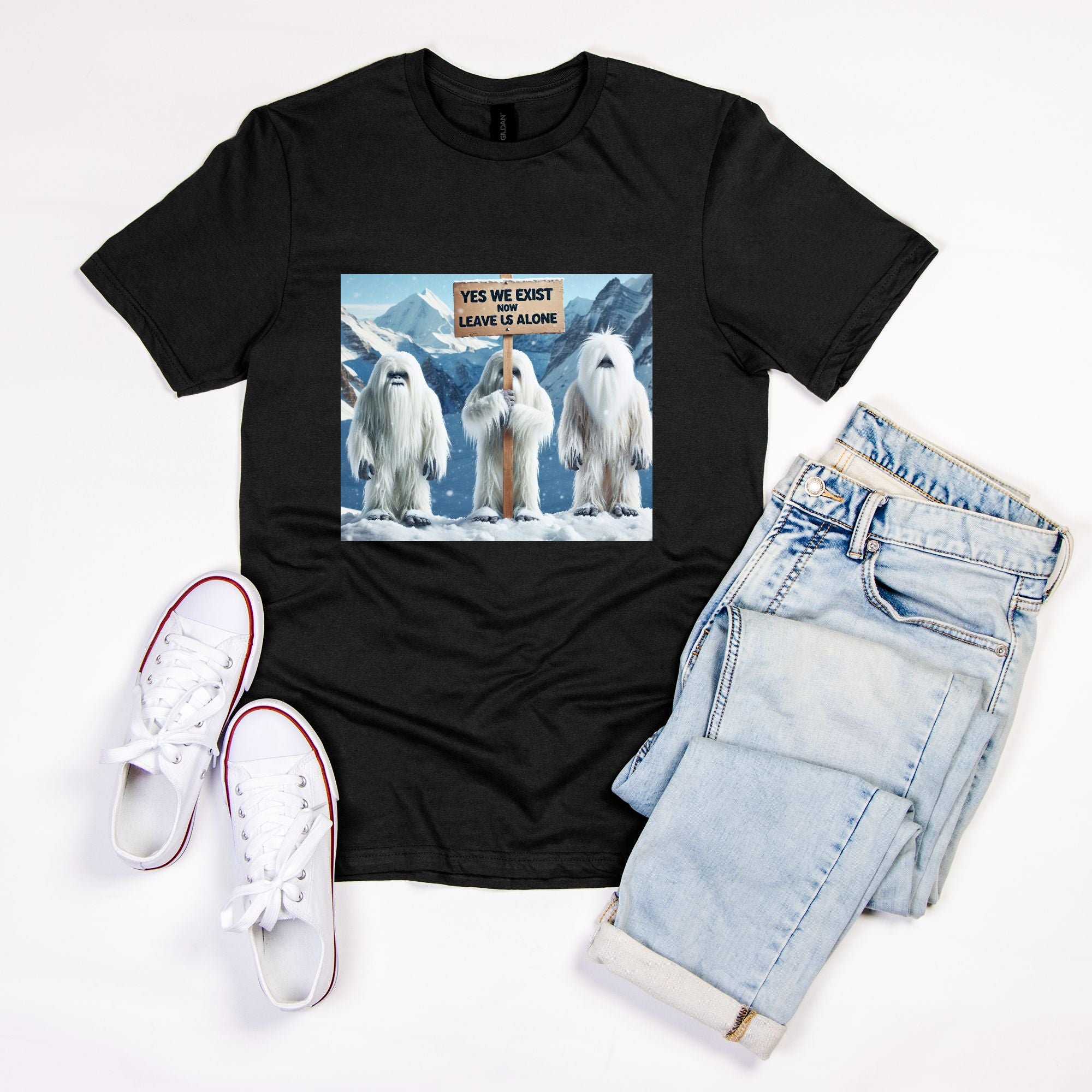 Three Yeti's T-Shirt