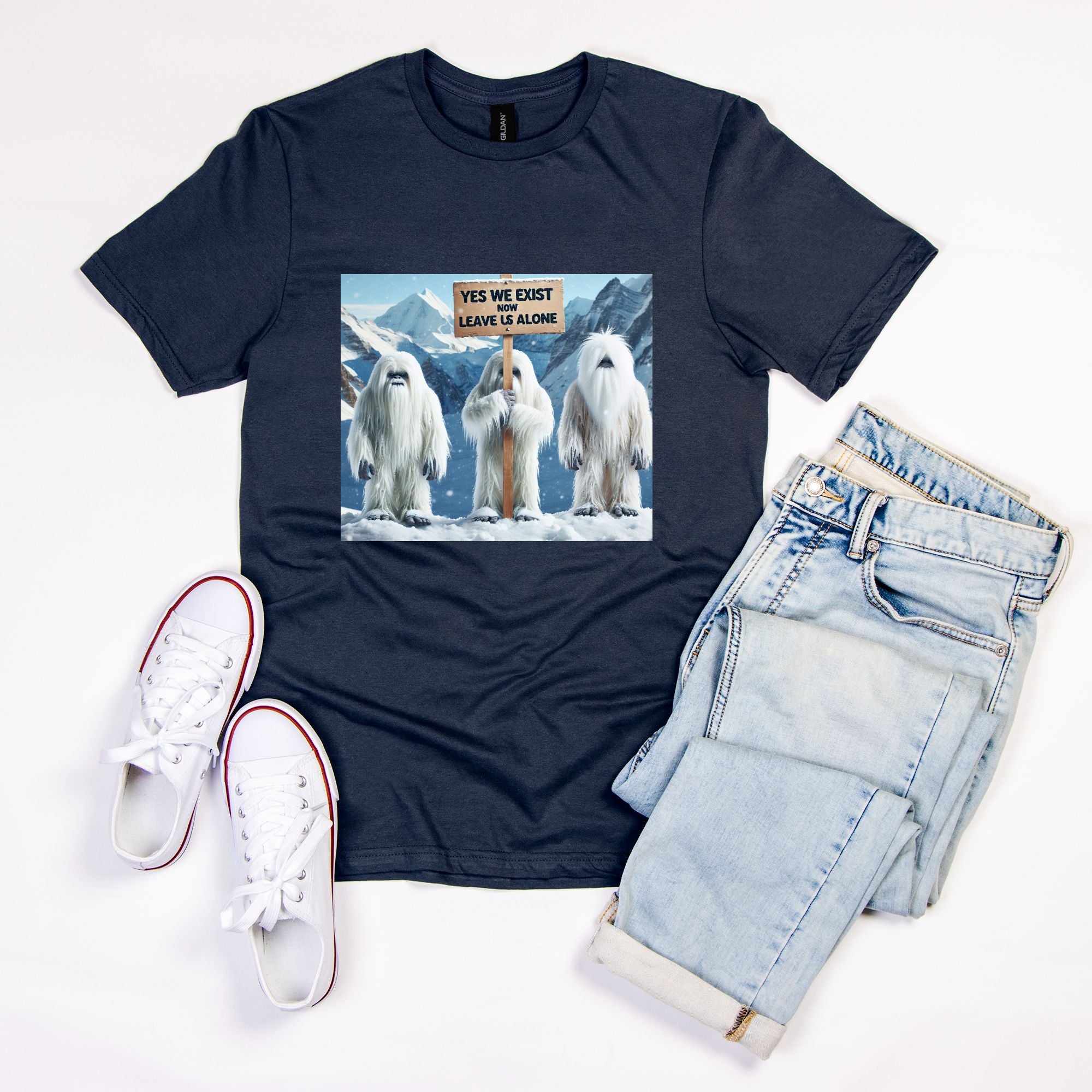 Three Yeti's T-Shirt